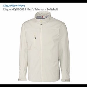 💙(Cutter & Buck) Clique rain jacket Fog XL NWT